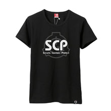 SCP基金会组织超自然收容短袖T恤动漫同人周边衣服圆领二次元衣服
