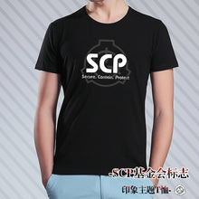SCP基金会组织超自然收容短袖T恤动漫同人周边衣服圆领二次元衣服