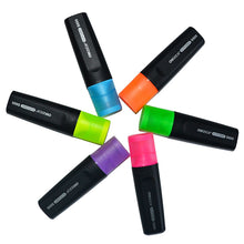 Effective color fluorescent pen/vibrant bright eye-catching lasting fade